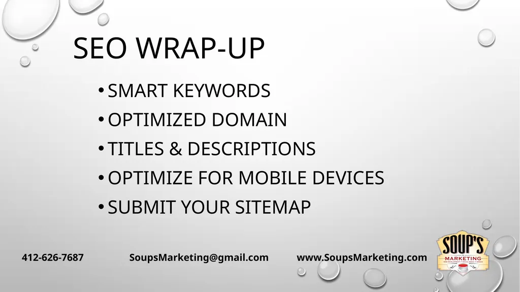 SEO Where Your online presence costs you - slide 24 of 32