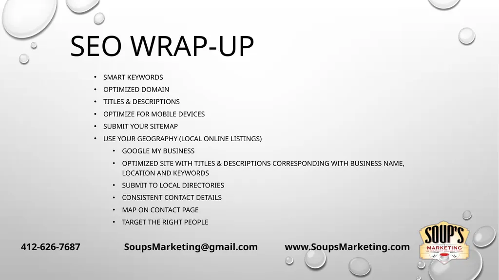 SEO Where Your online presence costs you - slide 26 of 32