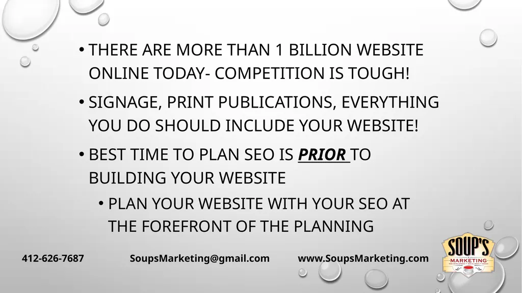 SEO Where Your online presence costs you - slide 30 of 32
