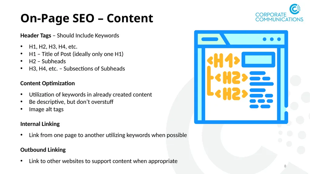 Intro to Search Engine Optimization (SEO) Elissa - slide 8 of 18