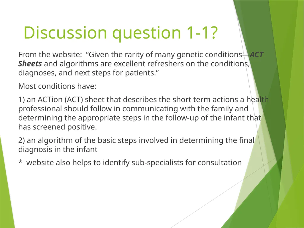 Newborn Screening 2014 Pediatric Continuity Clinic - slide 5 of 34