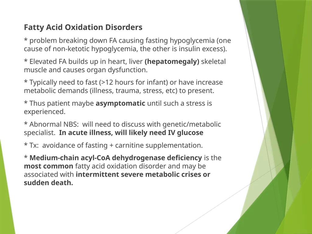 Newborn Screening 2014 Pediatric Continuity Clinic - slide 10 of 34