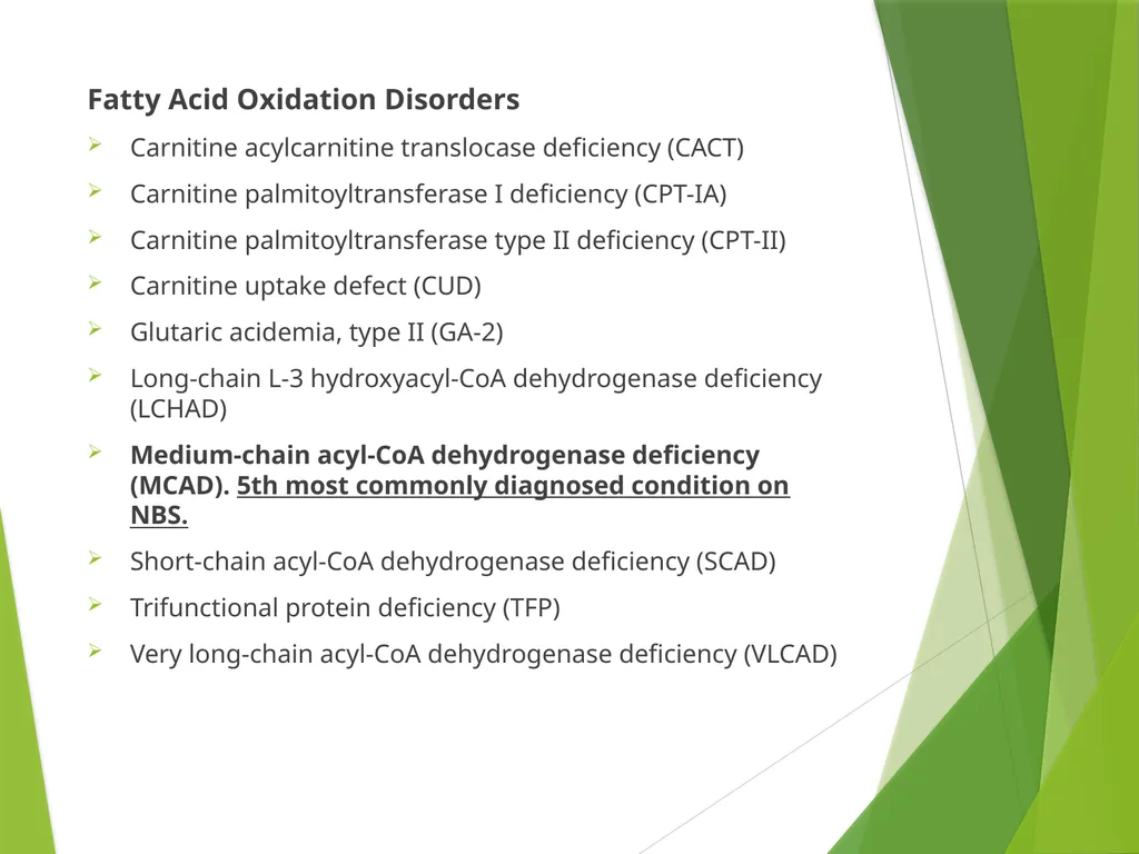 Newborn Screening 2014 Pediatric Continuity Clinic - slide 9 of 34