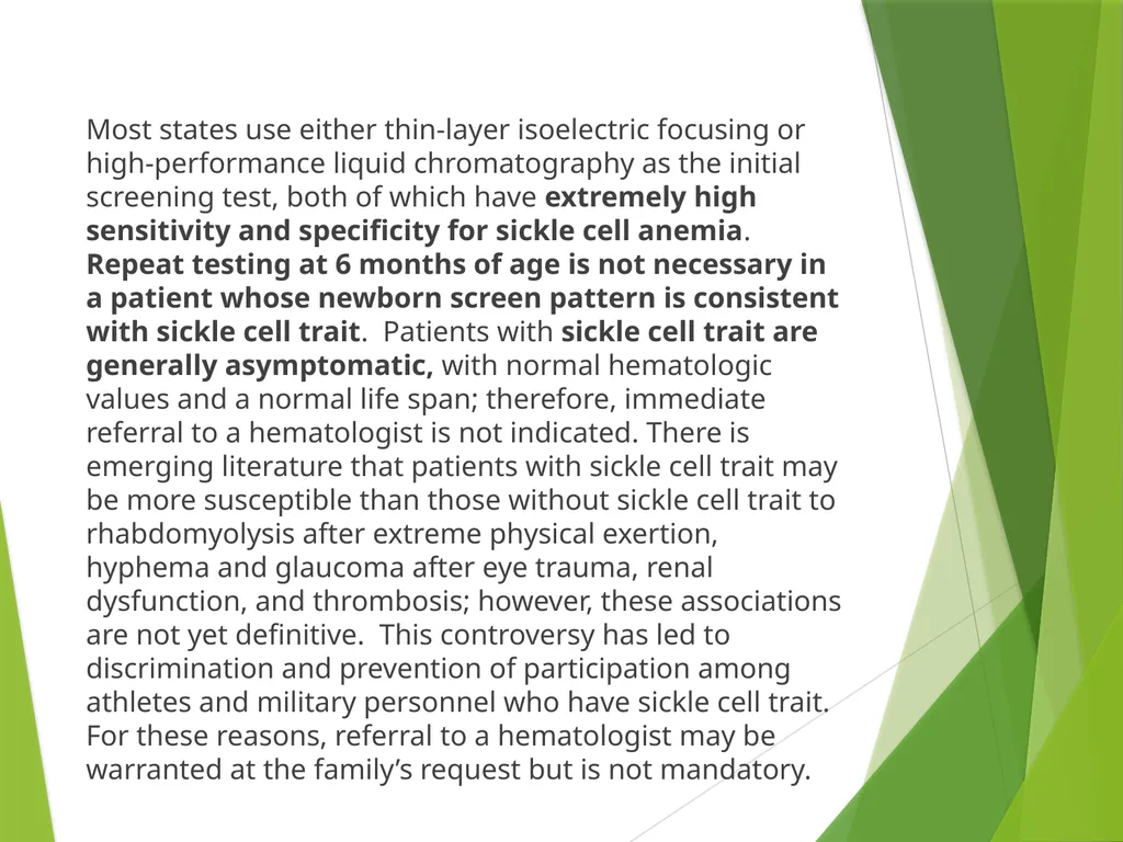 Newborn Screening 2014 Pediatric Continuity Clinic - slide 33 of 34