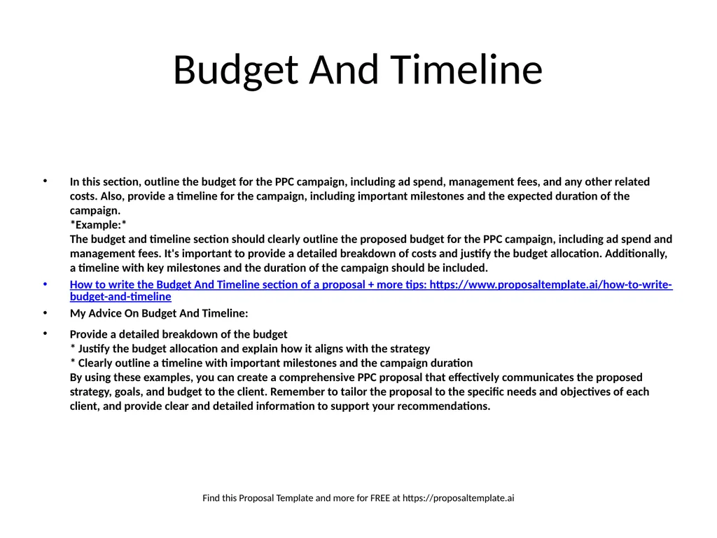 Ppc Proposal Template Learn more about Ppc - slide 6 of 6