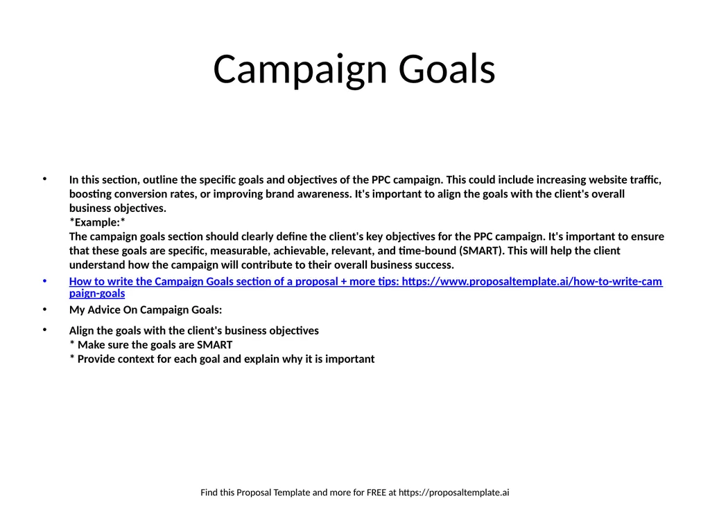 Ppc Proposal Template Learn more about Ppc - slide 3 of 6
