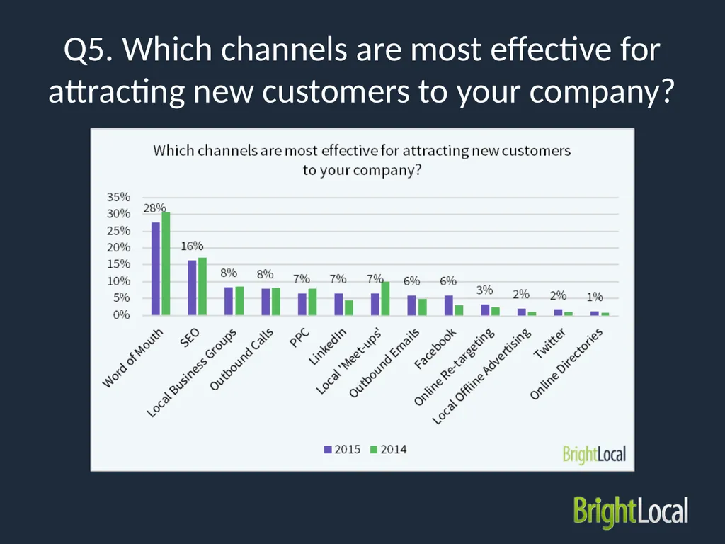 Local SEO Industry Survey 2015 Type of - slide 11 of 42