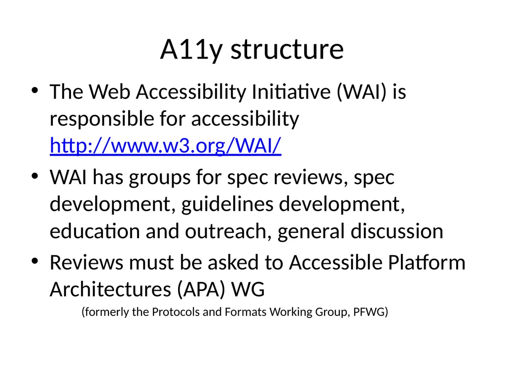 W3C horizontal review 101 [Virginie Galindo] - slide 12 of 24
