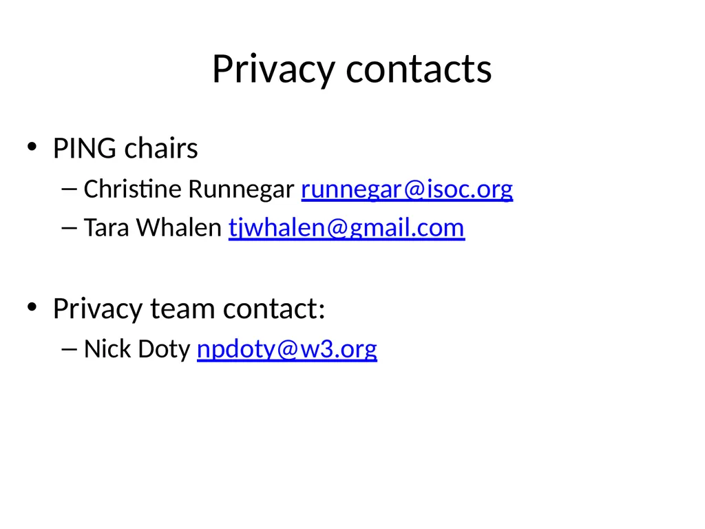 W3C horizontal review 101 [Virginie Galindo] - slide 18 of 24