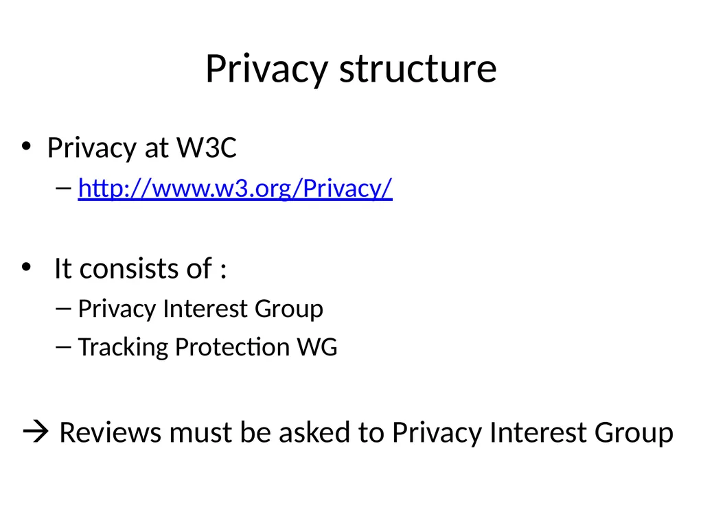 W3C horizontal review 101 [Virginie Galindo] - slide 16 of 24
