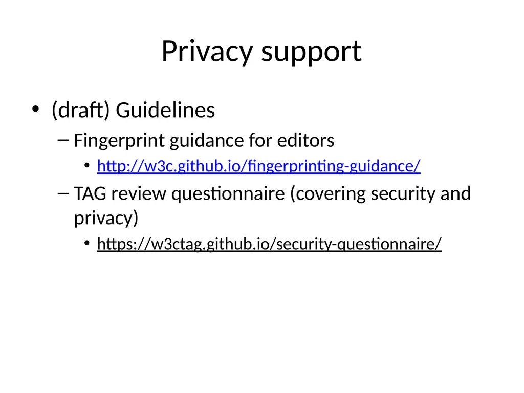 W3C horizontal review 101 [Virginie Galindo] - slide 17 of 24