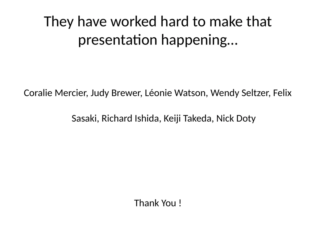 W3C horizontal review 101 [Virginie Galindo] - slide 23 of 24