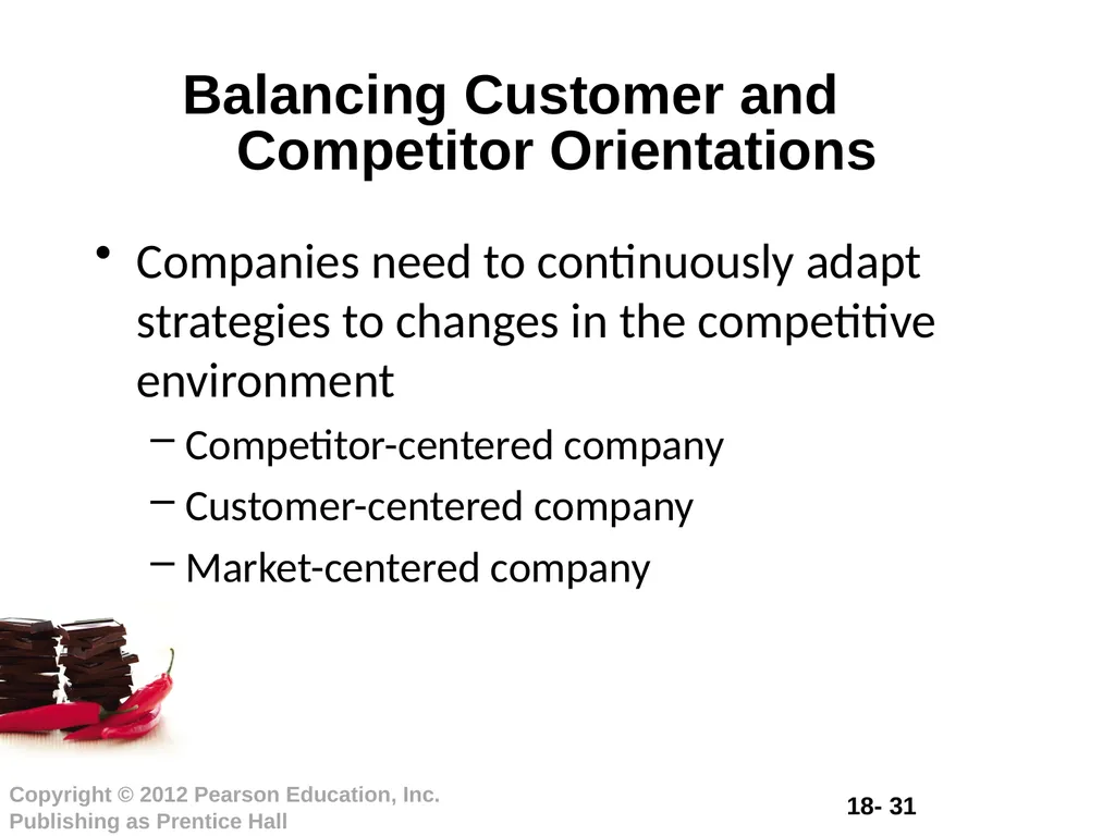 Chapter Eighteen Creating Competitive Advantage - slide 31 of 36