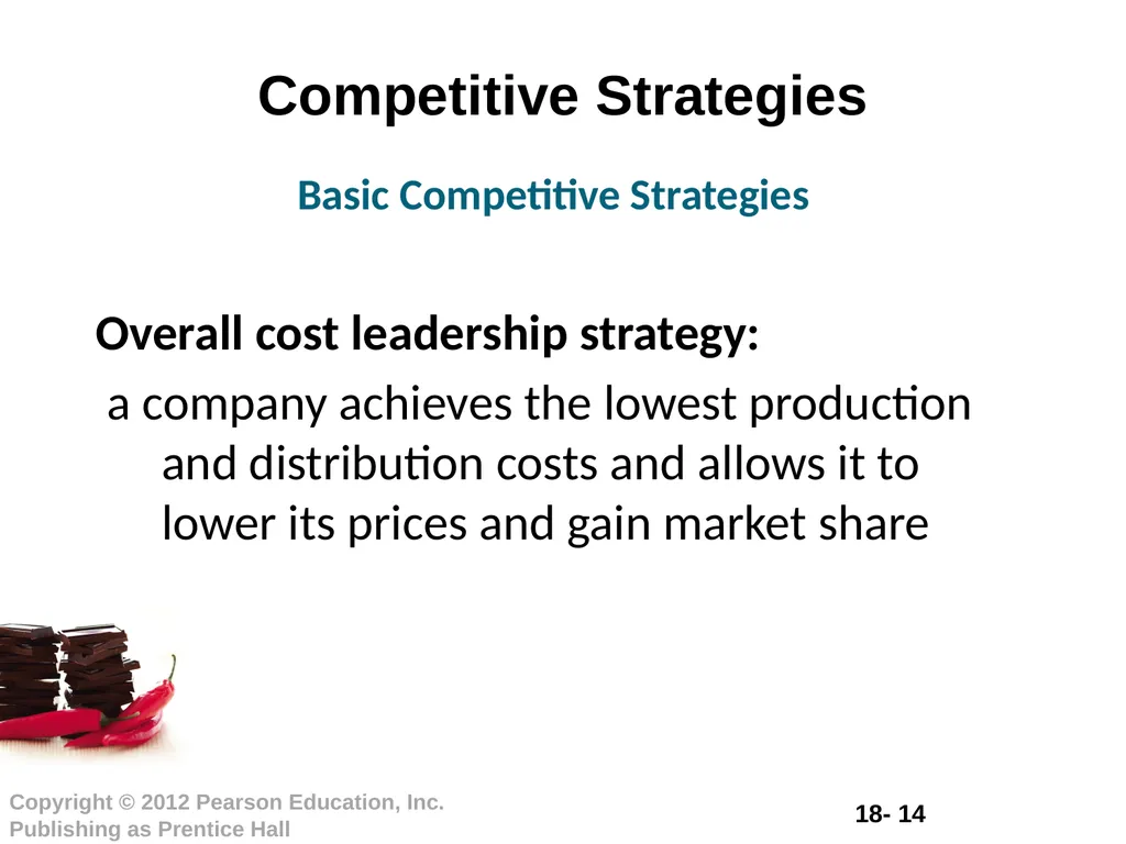Chapter Eighteen Creating Competitive Advantage - slide 14 of 36