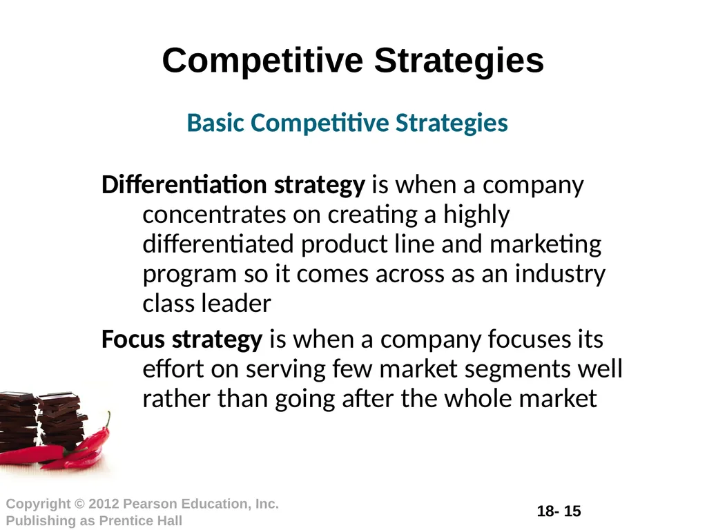 Chapter Eighteen Creating Competitive Advantage - slide 15 of 36