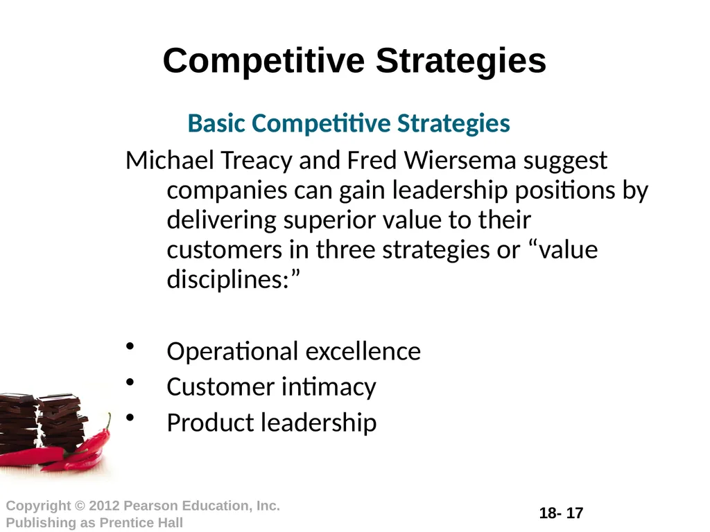 Chapter Eighteen Creating Competitive Advantage - slide 17 of 36