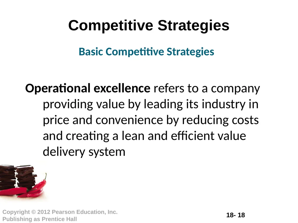 Chapter Eighteen Creating Competitive Advantage - slide 18 of 36