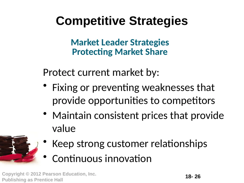 Chapter Eighteen Creating Competitive Advantage - slide 26 of 36