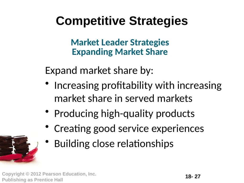 Chapter Eighteen Creating Competitive Advantage - slide 27 of 36