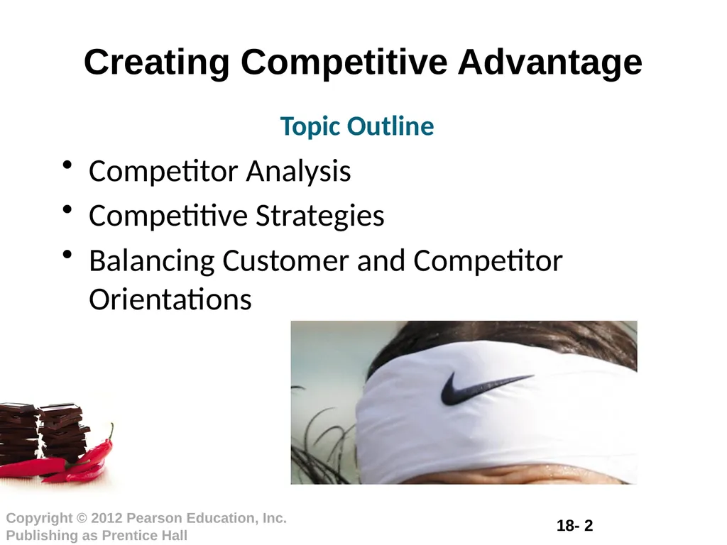 Chapter Eighteen Creating Competitive Advantage - slide 2 of 36