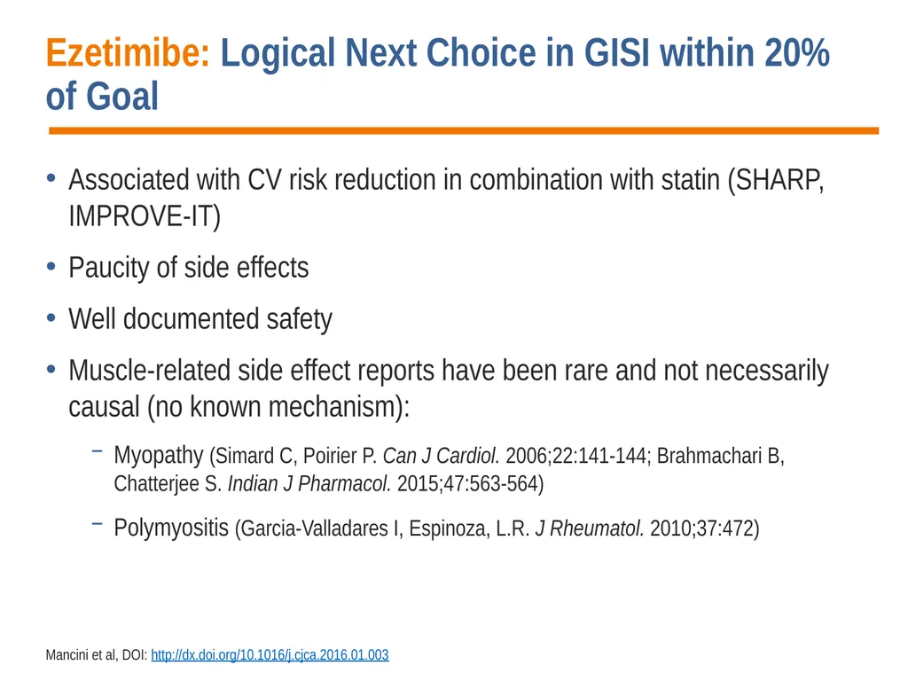 Diagnosis, Prevention and Management of Statin - slide 25 of 70