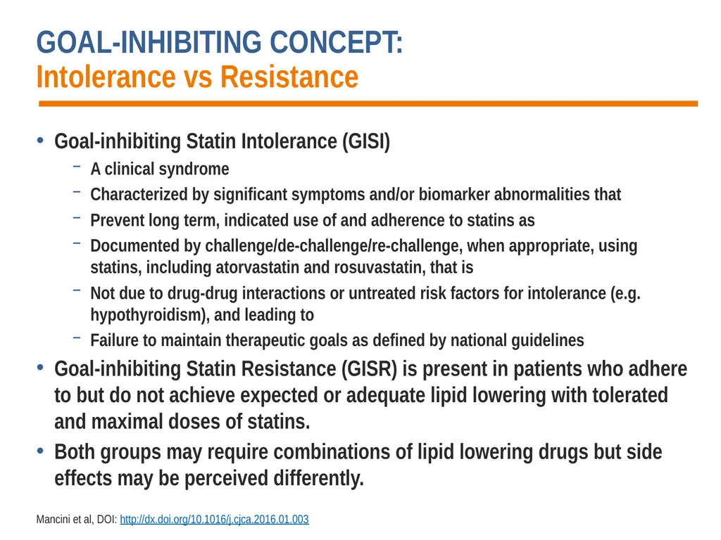 Diagnosis, Prevention and Management of Statin - slide 6 of 70