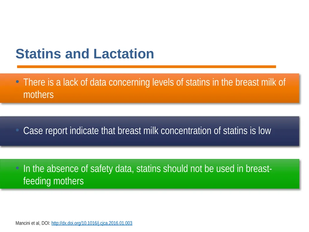 Diagnosis, Prevention and Management of Statin - slide 52 of 70