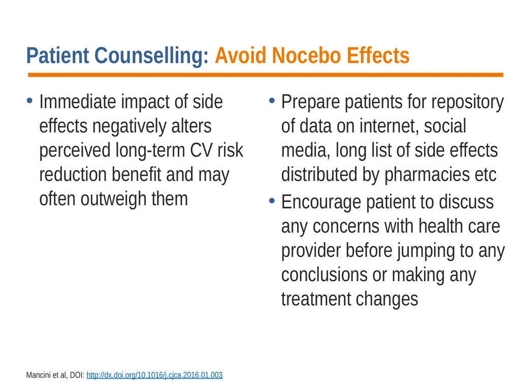 Diagnosis, Prevention and Management of Statin - slide 14 of 70
