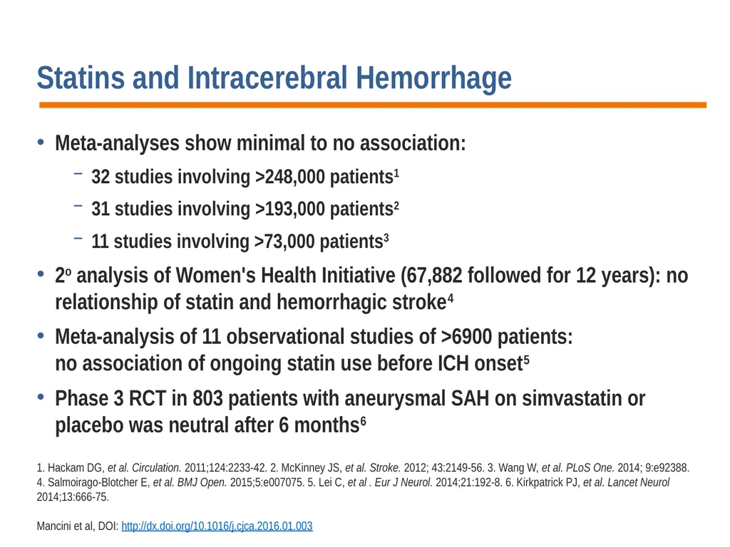 Diagnosis, Prevention and Management of Statin - slide 49 of 70