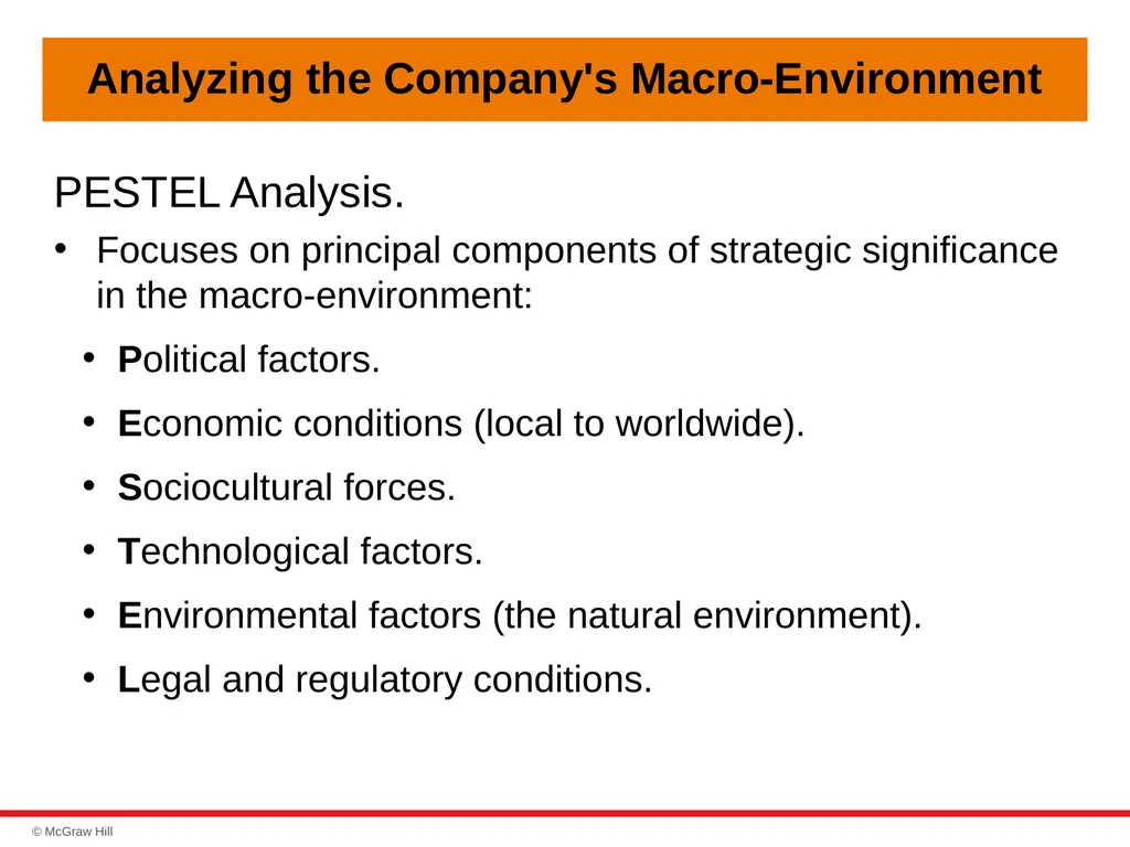 chapter 3 Evaluating a Company’s External - slide 4 of 45