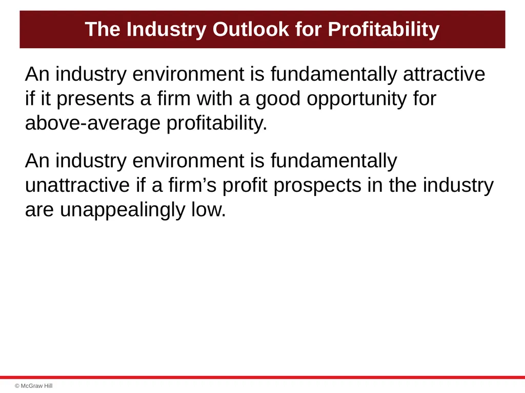 chapter 3 Evaluating a Company’s External - slide 41 of 45
