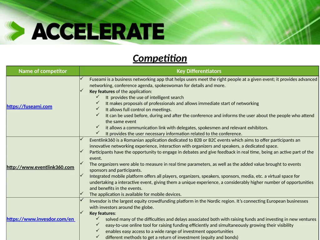 X A platform for the acceleration of go-to market - slide 10 of 21