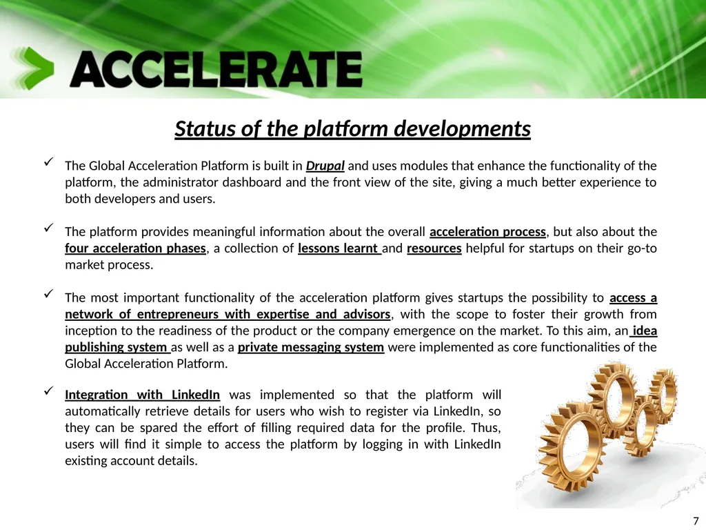 X A platform for the acceleration of go-to market - slide 7 of 21