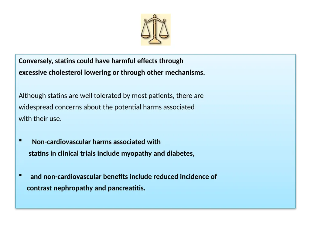 Non-cardiovascular effects associated with statins - slide 7 of 44