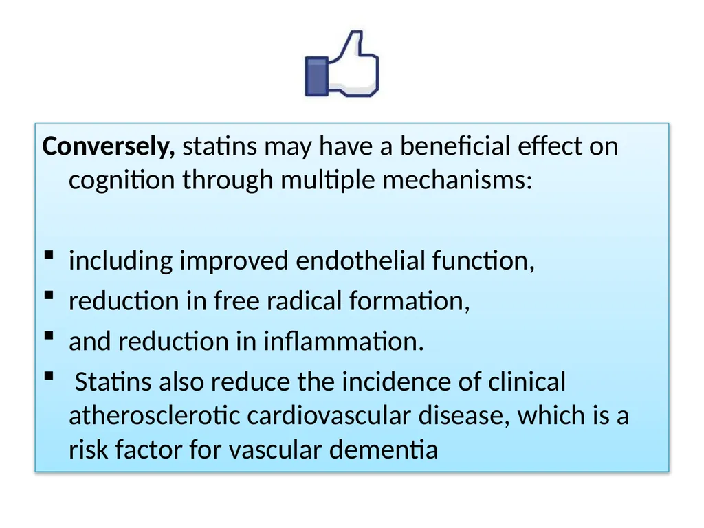 Non-cardiovascular effects associated with statins - slide 31 of 44