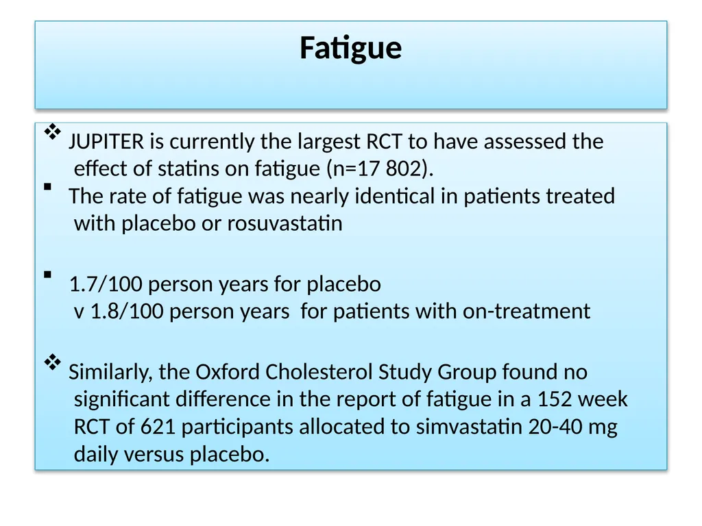 Non-cardiovascular effects associated with statins - slide 43 of 44