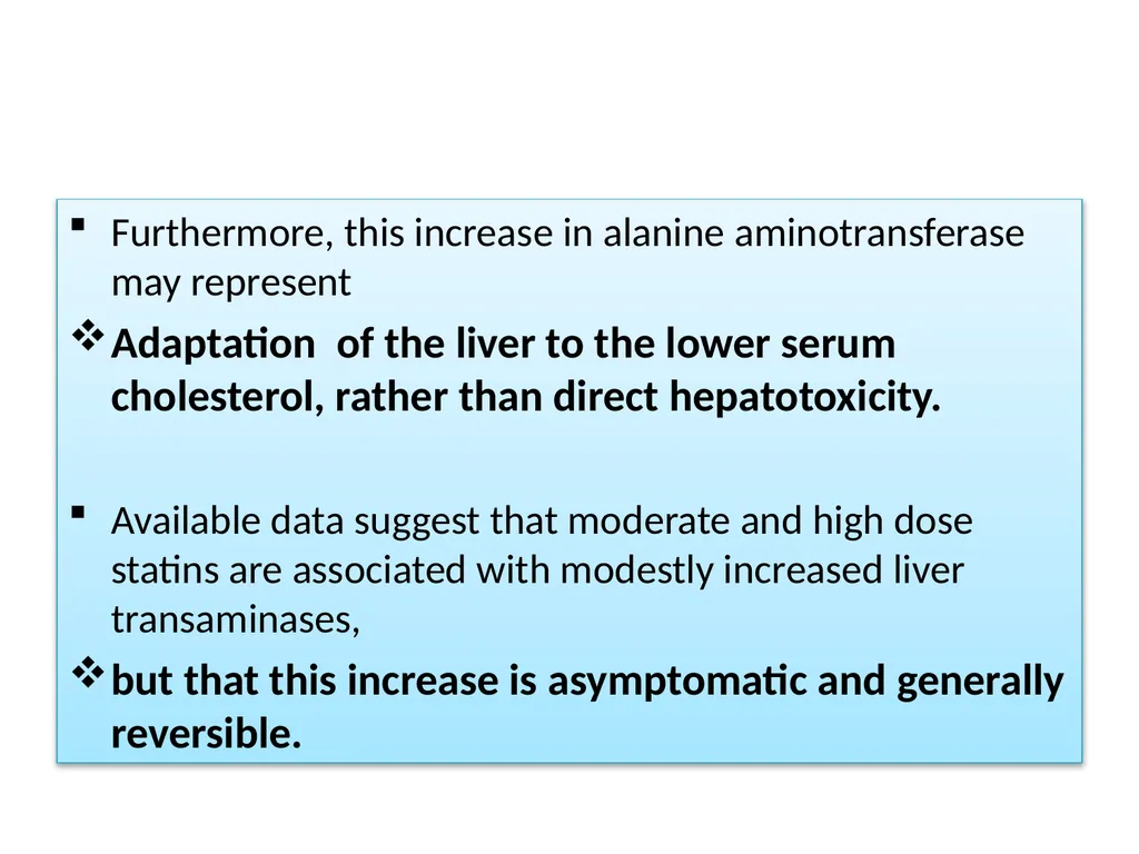 Non-cardiovascular effects associated with statins - slide 26 of 44