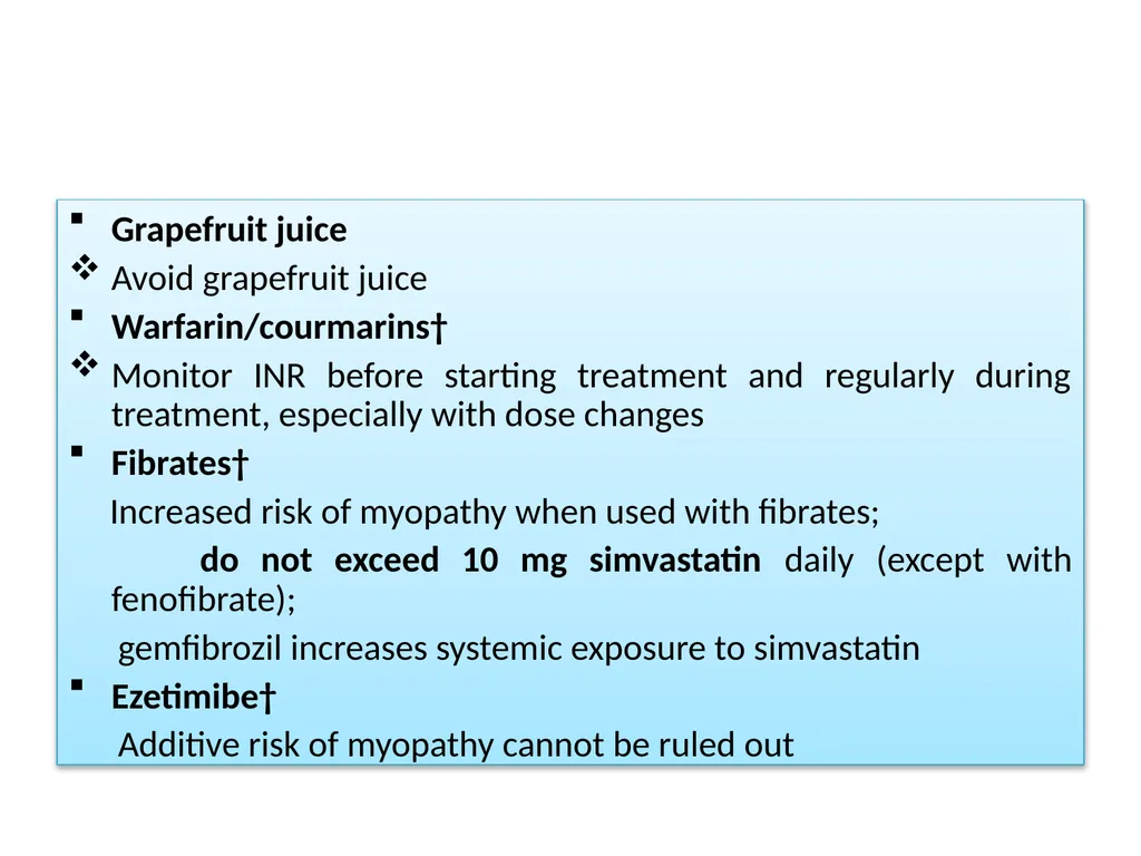 Non-cardiovascular effects associated with statins - slide 16 of 44