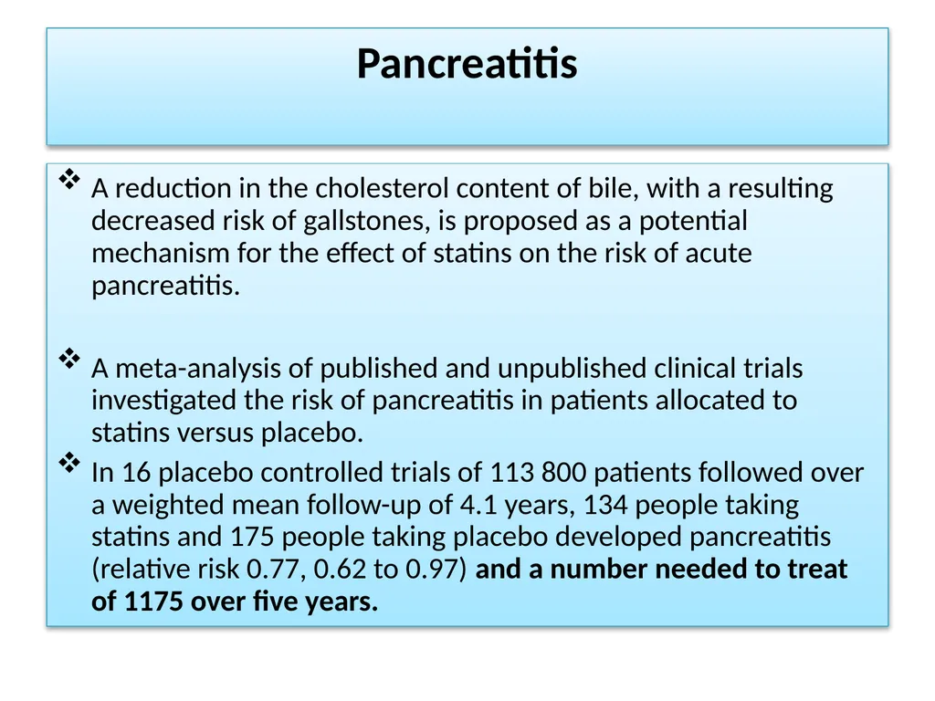Non-cardiovascular effects associated with statins - slide 39 of 44