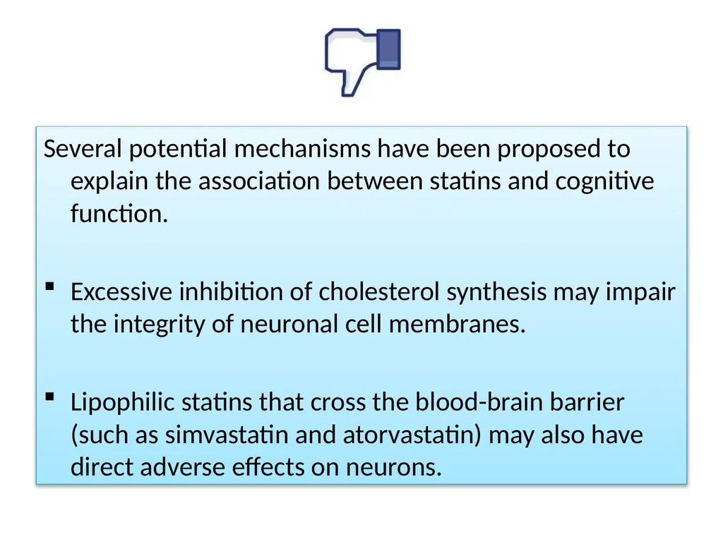 Non-cardiovascular effects associated with statins - slide 30 of 44