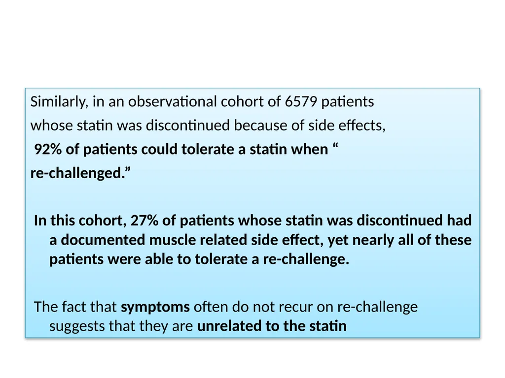 Non-cardiovascular effects associated with statins - slide 18 of 44