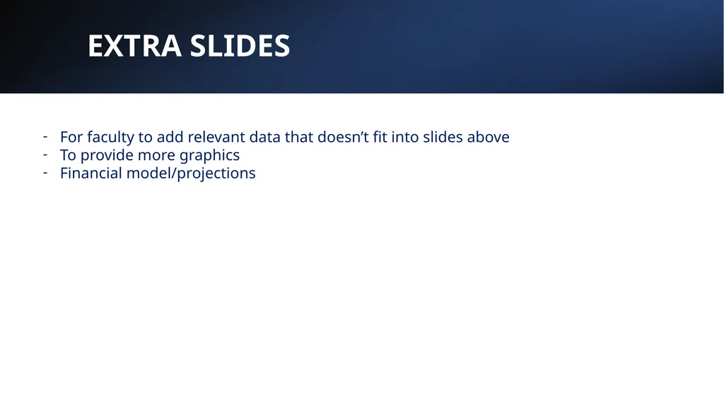 TITLE SLIDE The title slide should contain the - slide 10 of 10