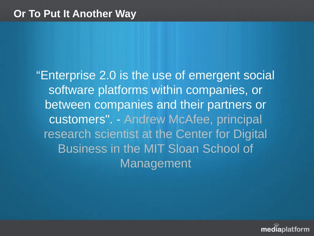 Welcome Thank you for joining us today. Please - slide 4 of 23