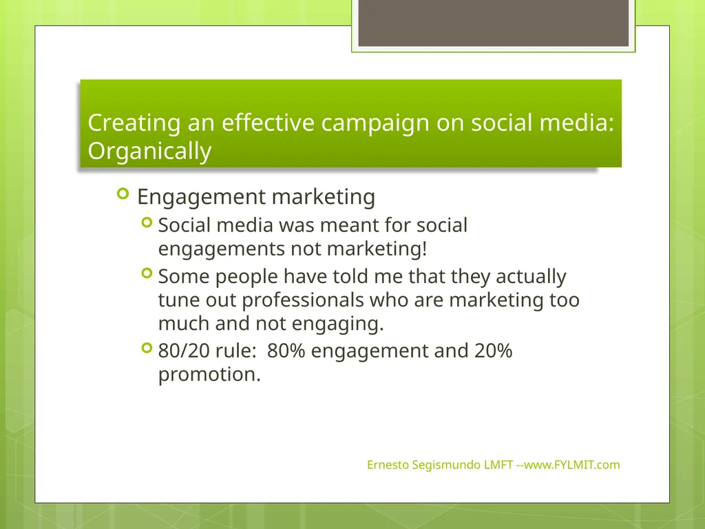 Video and Social Media Marketing for Mental Health - slide 23 of 25