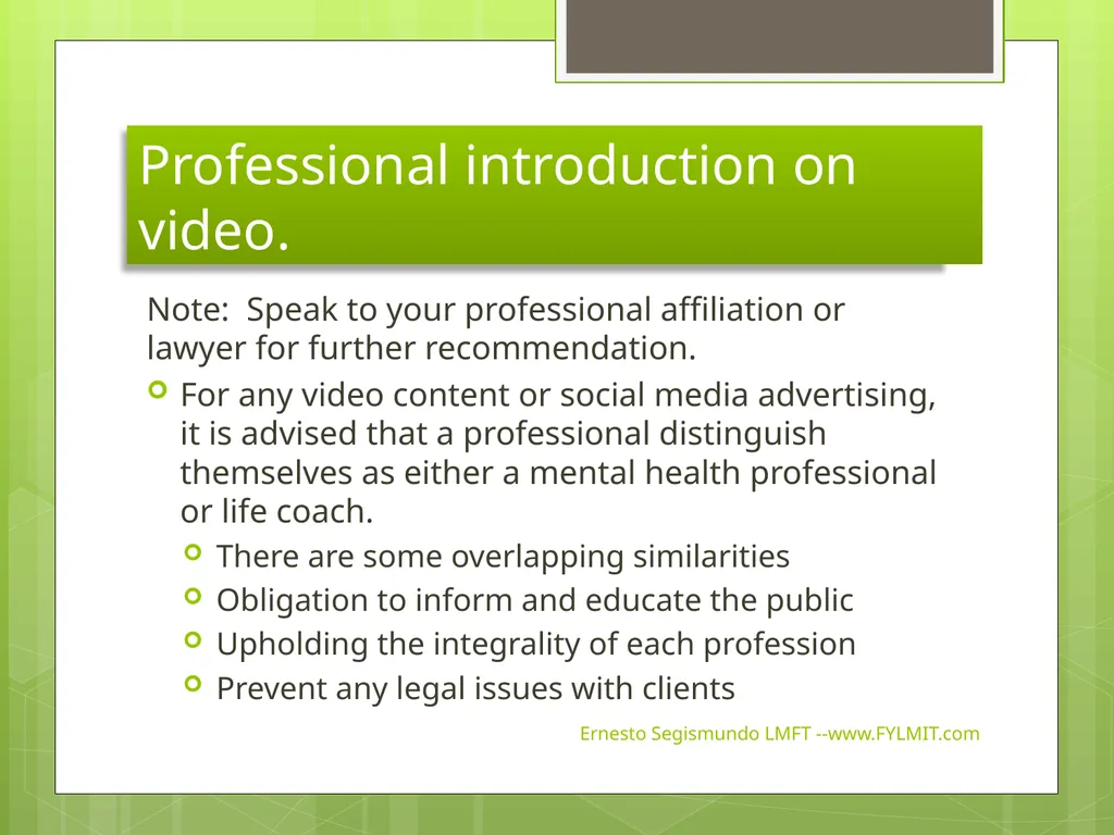 Video and Social Media Marketing for Mental Health - slide 22 of 25