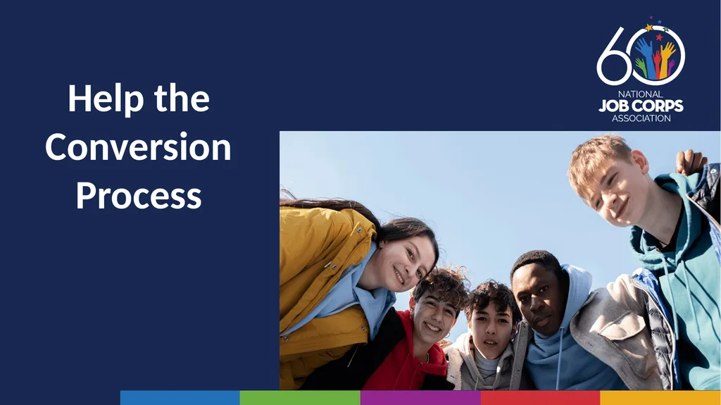 Job Corps Center Readiness Back to the Basics: - slide 29 of 33