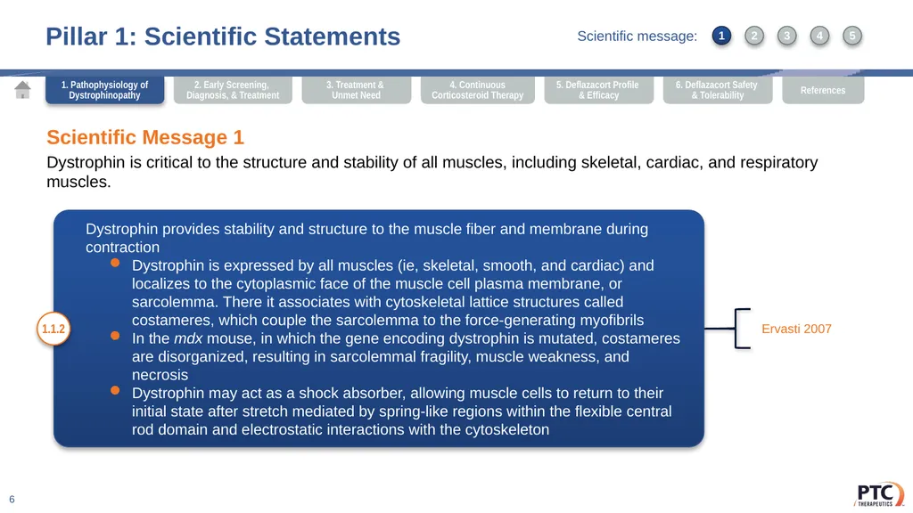 Deflazacort Scientific Communication Platform - slide 6 of 75
