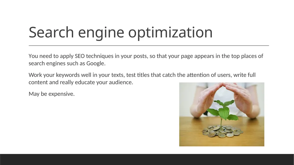 Marketing strategies to attract new clients - slide 24 of 31