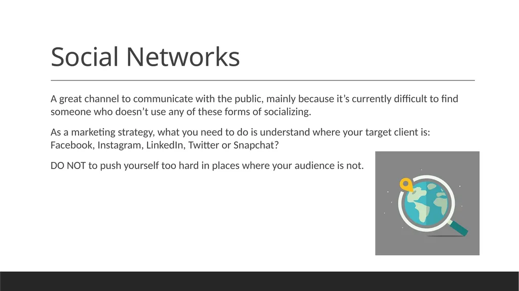 Marketing strategies to attract new clients - slide 20 of 31