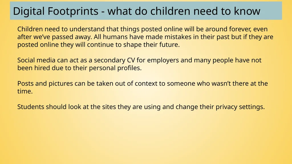 E-Safety Training Alan MacKenzie What is E-Safety? - slide 20 of 27